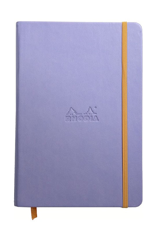 RHODIA Rhodiarama 14x21cm Lined Notebook Iris #118749C