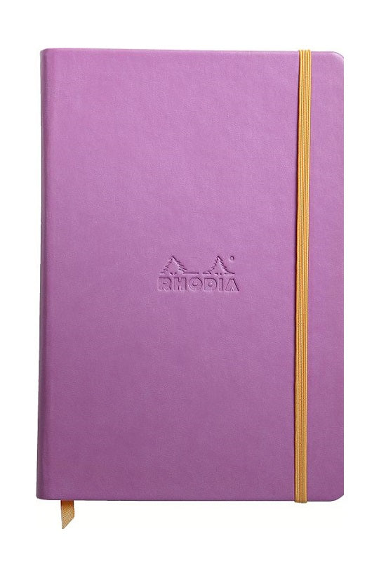 RHODIA Rhodiarama 14x21cm Lined Notebook Lilac #118751C