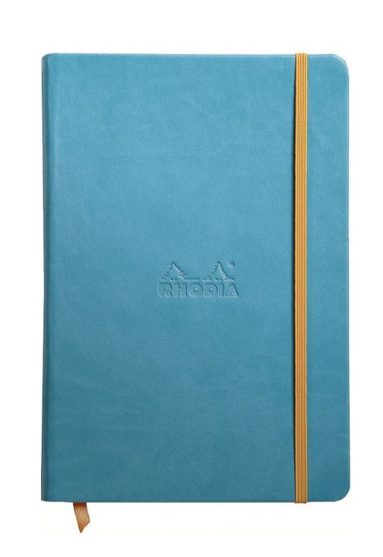 RHODIA Rhodiarama 14x21cm Lined Notebook Turquoise #118747C