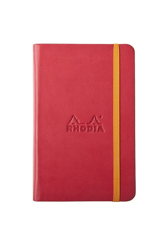 RHODIA Rhodiarama 9x14cm Blank Notebook Poppy #118633C
