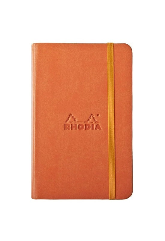 RHODIA Rhodiarama 9x14cm Blank Notebook Tangerine #118634C