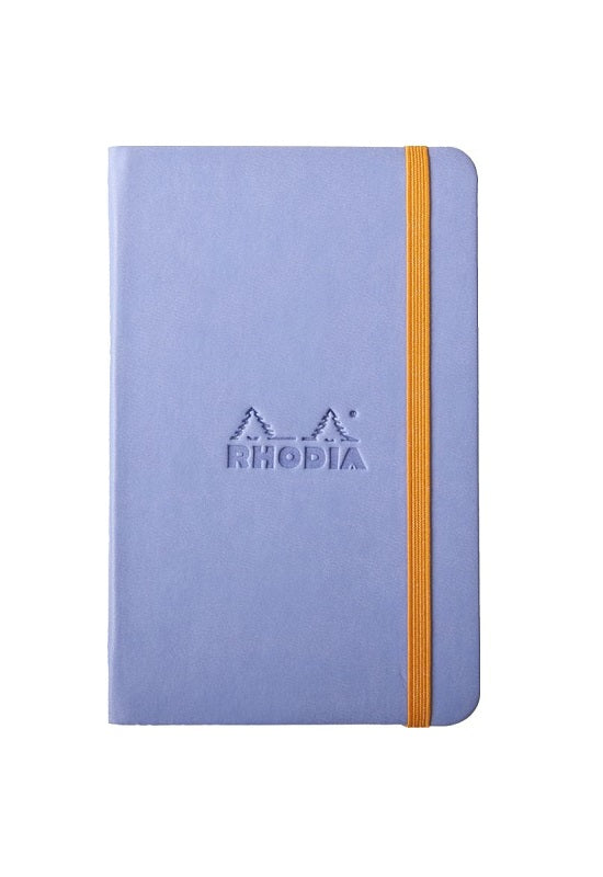 RHODIA Rhodiarama 9x14cm Lined Notebook Iris #118649C