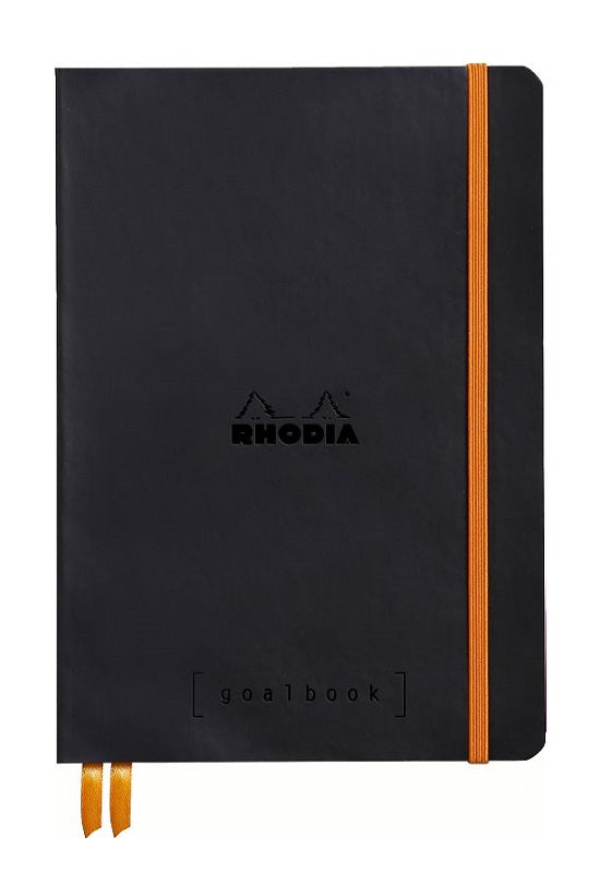 RHODIA Rhodiarama Goalbook A5 Dot Grid Black #117742C