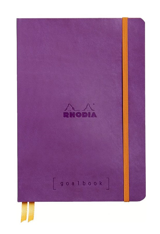 RHODIA Rhodiarama Goalbook A5 Dot Grid Purple #117750C