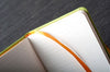 RHODIA Rhodiarama 9x14cm Lined Notebook Tangerine #118654C
