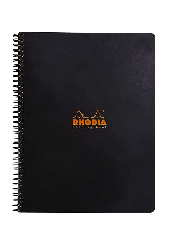 RHODIA Meeting Book 22.5x29.7cm Black #193409
