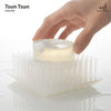 H CONCEPT Tsun Tsun Soap Dish - White