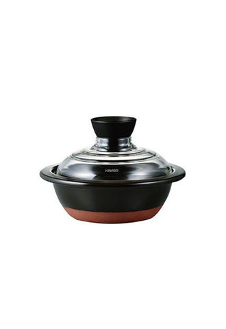 HARIO Donabe Glass Lid Cooking Pot 6-Go 700ml GDN-165-B