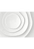 METAPHYS 64014 feuille Plate Set - Gloss White